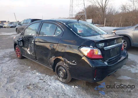 2024 Mitsubishi Mirage G4 Black Edition/Es/Le из США, поврежденный, VIN ML32FUFJ8RHF11281